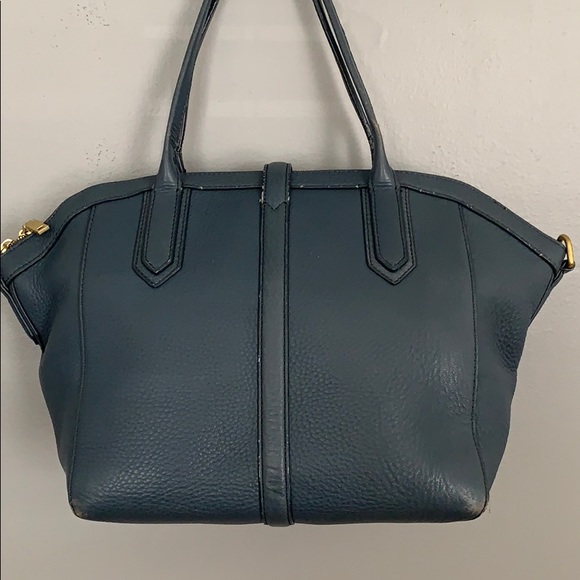 J Crew crossbody purse, blue-gray - Picture 2 of 8